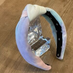 Lele Sadoughi Pastel Tie Dye Knotted Headband